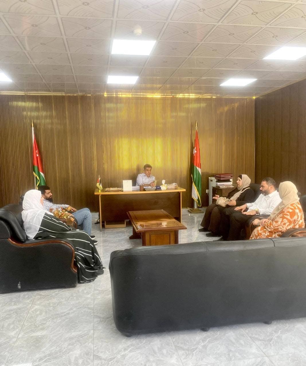 جمعية عمر بن الخطاب الخيرية تزور المعهد الكوري الأردني للتكنولوجيا