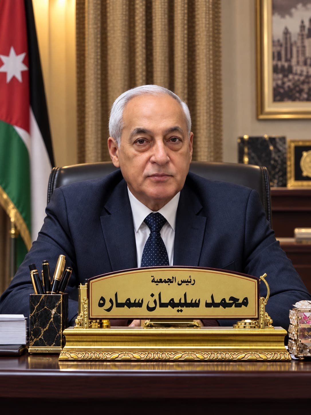 تنصيب رئيس جمعية عمر بن الخطاب الخيرية